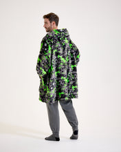 Load image into Gallery viewer, Snuggz Men Original Football Graffiti Hooded Blanket
