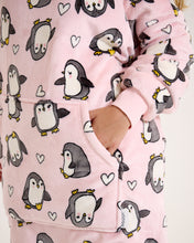 Load image into Gallery viewer, Snuggz Women Original - Penguin Hooded Blanket
