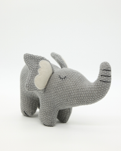 Load image into Gallery viewer, Snuggz Knitted Elephant Soft Toy - Medium
