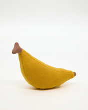 Load image into Gallery viewer, Snuggz Knitted Banana Soft Toy - Small
