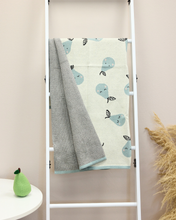 Load image into Gallery viewer, Snuggz Cotton Knitted Pear Baby Blanket, 80 x 100 cm

