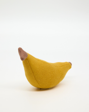 Load image into Gallery viewer, Snuggz Knitted Banana Soft Toy - Small
