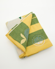 Load image into Gallery viewer, Snuggz Cotton Knitted Lemon Baby Blanket, 80 x 100 cm
