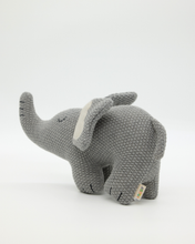 Load image into Gallery viewer, Snuggz Knitted Elephant Soft Toy - Medium
