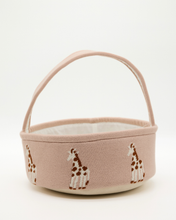 Load image into Gallery viewer, Snuggz Knitted Giraffe Storage Basket - Small
