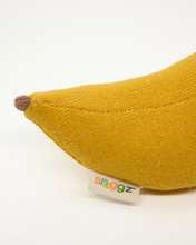Load image into Gallery viewer, Snuggz Knitted Banana Soft Toy - Small
