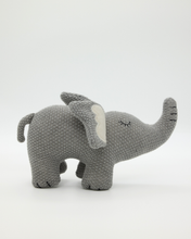 Load image into Gallery viewer, Snuggz Knitted Elephant Soft Toy - Medium
