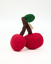 Load image into Gallery viewer, Snuggz Knitted Cherry Soft Toy - Small
