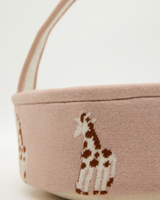 Load image into Gallery viewer, Snuggz Knitted Giraffe Storage Basket - Small
