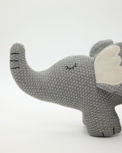 Load image into Gallery viewer, Snuggz Knitted Elephant Soft Toy - Medium
