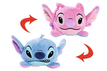 Load image into Gallery viewer, Reversible Stitch &amp; Angel in CDU Disney Official Snuggz Licenced Plush Toy - Small size
