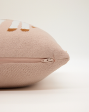 Load image into Gallery viewer, Snuggz Knitted Safari Giraffe Cushion With Filler
