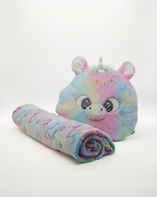 Load image into Gallery viewer, Snuggz Kids Unicorn 2 in 1 Cushion &amp; Glow-in-the-Dark Blanket
