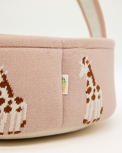 Load image into Gallery viewer, Snuggz Knitted Giraffe Storage Basket - Small
