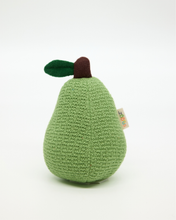 Load image into Gallery viewer, Snuggz Knitted Pear Soft Toy - Small
