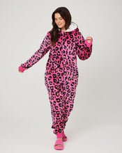 Load image into Gallery viewer, Snuggz Hot Pink Animal Kids Onesie
