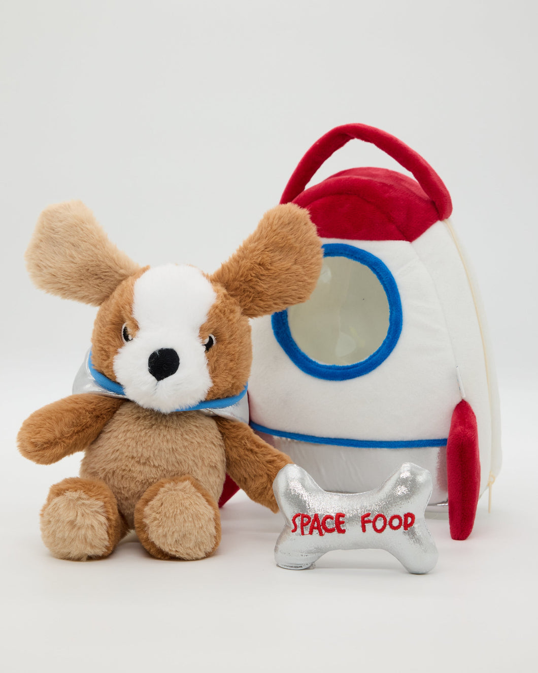 Snuggz Kids Astronaut Puppy & Rocket Plush Playset - Interactive Toy