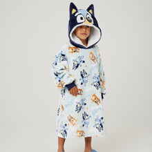 Load image into Gallery viewer, Bluey Snuggz Lite Hooded Blanket for Kids
