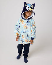 Load image into Gallery viewer, Snuggz Lite Bluey Hooded Blanket for Kids
