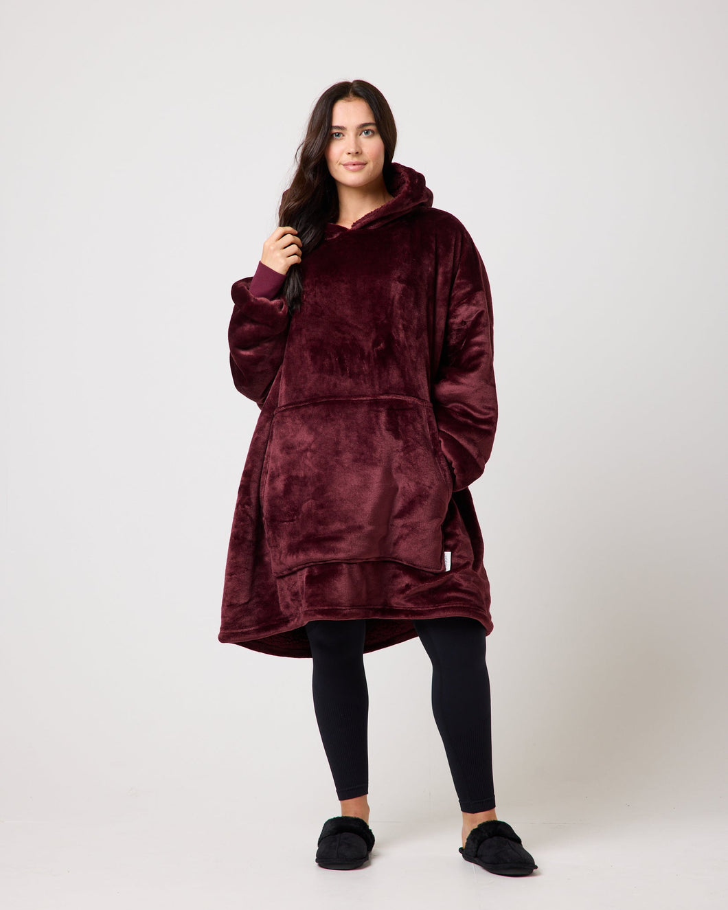 Snuggz Women Burgundy Original Hooded Blanket