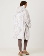 Load image into Gallery viewer, Snuggz Lite - Snow Leopard Hooded Blanket for Kids
