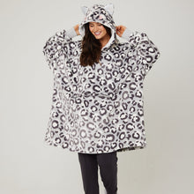 Load image into Gallery viewer, Snuggz Lite - Cat 2 in 1 Pocket Pal Adult Hooded Blanket
