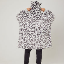 Load image into Gallery viewer, Snuggz Lite - Cat 2 in 1 Pocket Pal Adult Hooded Blanket
