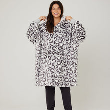 Load image into Gallery viewer, Snuggz Lite - Cat 2 in 1 Pocket Pal Adult Hooded Blanket
