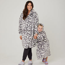 Load image into Gallery viewer, Snuggz Lite - Cat 2 in 1 Pocket Pal Adult Hooded Blanket
