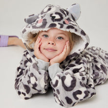 Load image into Gallery viewer, Snuggz Lite - Cat 2 in 1 Pocket Pal Adult Hooded Blanket
