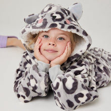 Load image into Gallery viewer, Snuggz Lite - Cat Pocket Pal Hooded Blanket for Kids
