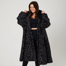 Load image into Gallery viewer, Snuggz Charcoal Animal Dressing Gown for Kids
