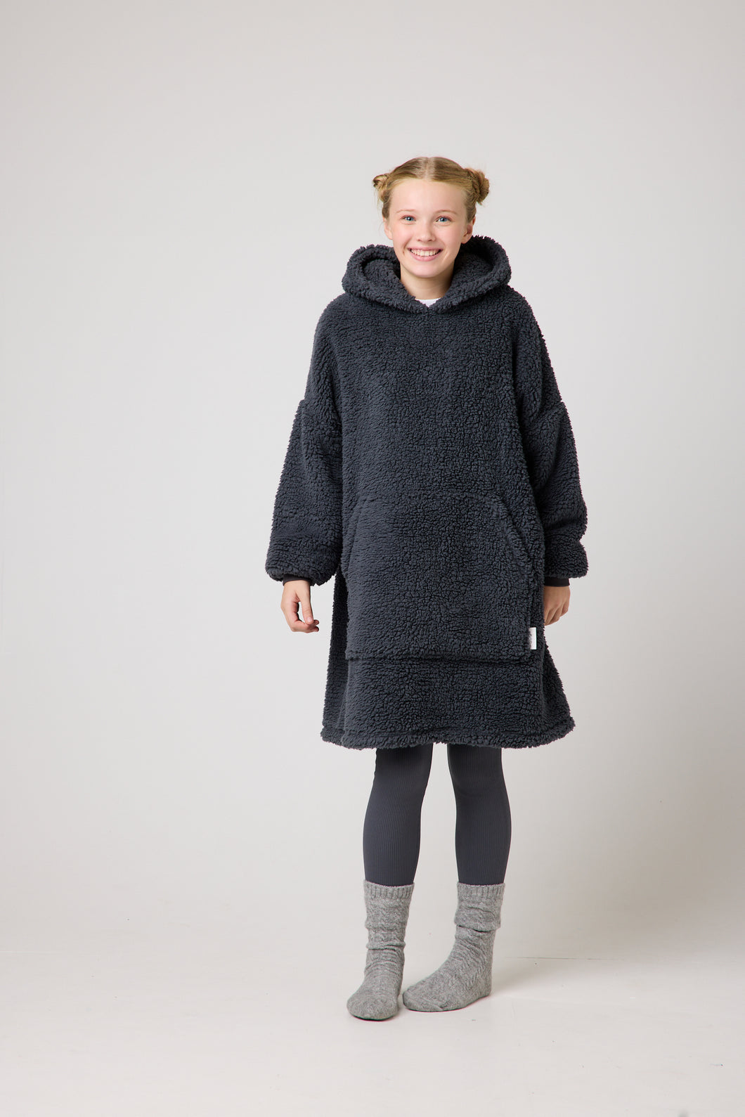 Snuggz Kids Original - Charcoal Hooded Blanket