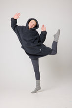 Load image into Gallery viewer, Snuggz Kids Original - Charcoal Hooded Blanket
