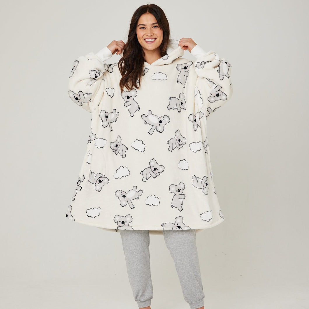 Snuggz Original - Koala Adult Hooded Blanket