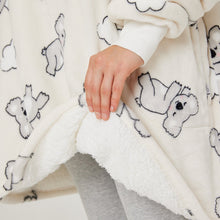 Load image into Gallery viewer, Snuggz Original - Koala Adult Hooded Blanket
