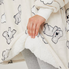 Load image into Gallery viewer, Snuggz Original - Koala Hooded Blanket for Kids
