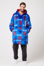 Load image into Gallery viewer, Snuggz Original Kids England Football Hooded Blanket
