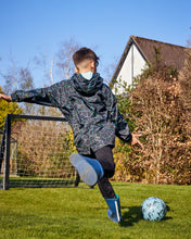 Load image into Gallery viewer, Snuggz Blue Crackle Windrunner Jacket for Kids
