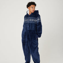 Load image into Gallery viewer, Snuggz Fairisle Adult Onesie
