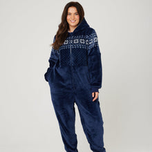 Load image into Gallery viewer, Snuggz Fairisle Adult Onesie
