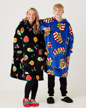 Load image into Gallery viewer, Snuggz Original - Strawberry Fruit Hooded Blanket for Kids
