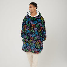 Load image into Gallery viewer, Snuggz Original - Gamer Adult Hooded Blanket
