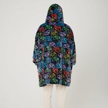 Load image into Gallery viewer, Snuggz Original - Gamer Adult Hooded Blanket
