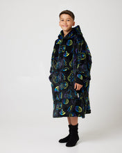 Load image into Gallery viewer, Snuggz Original - Gamer Print Hooded Blanket for Kids
