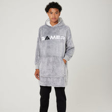 Load image into Gallery viewer, Snuggz Lite - Gamer Hooded Blanket for Kids
