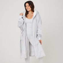 Load image into Gallery viewer, Snuggz Frosted Grey Dressing Gown for Kids

