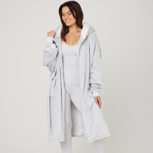 Load image into Gallery viewer, Snuggz Frosted Grey Adult Dressing Gown
