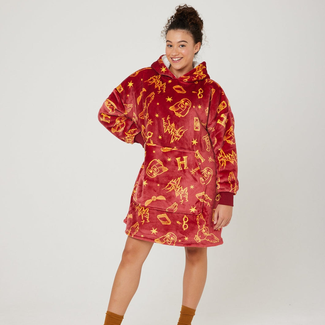 Harry Potter Snuggz Original Hooded Blanket for Kids