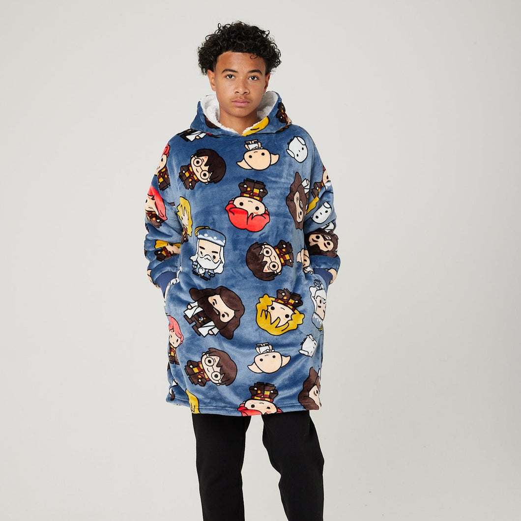 Harry Potter Kawaii Snuggz Original Hooded Blanket for Kids